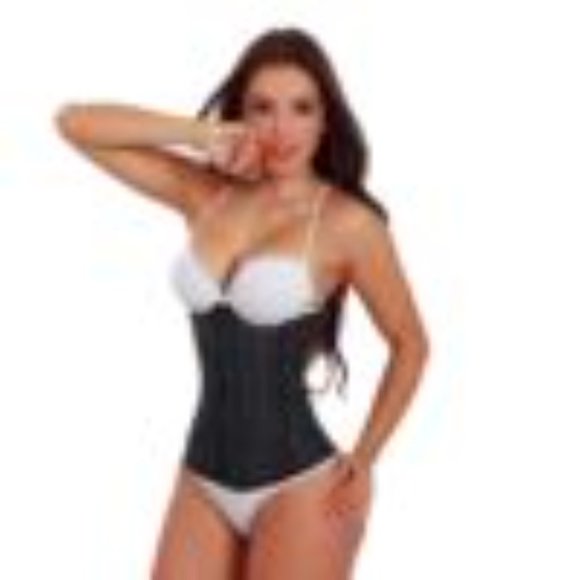 NEW NOVAbell Waist Trainer - 3 rows of hooks, Latex, 11-Hooks Bust to Hips - Picture 6 of 16